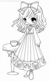 Yampuff Coloriage Annabelle Dessin Imprimer Chibis Lineart Visitor Digi Princesse Stamps Personnage Artherapie Pretty Gabbys 101coloring Jadedragonne sketch template