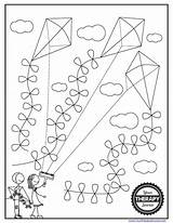 Kite Activities sketch template