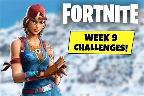 Fortnite Week 9 Challenges Countdown Epic Games New
