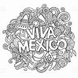 Mexicanos Patrios Simbolos Mandalas Colorear Dibujos Coloring Iluminar Actividades Doodles Guardado sketch template