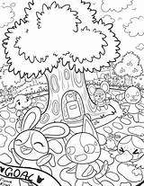 Crossing Animal Coloring Pages Kids Adults Printable Celeste Popular Coloringhome sketch template