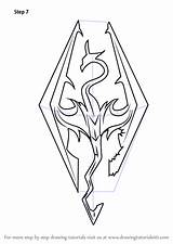 Elder Scrolls Drawingtutorials101 Bulat Dxf sketch template