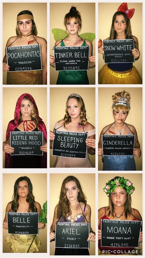 Disney Princesses Incarcerated Disney Princess Halloween