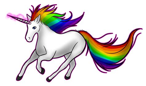 rainbow unicorn  thenotinsane  deviantart