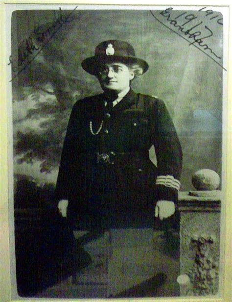 the first world war and the first female police officer