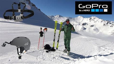gopro halterungen beim skifahren  verschiedene halterungen youtube