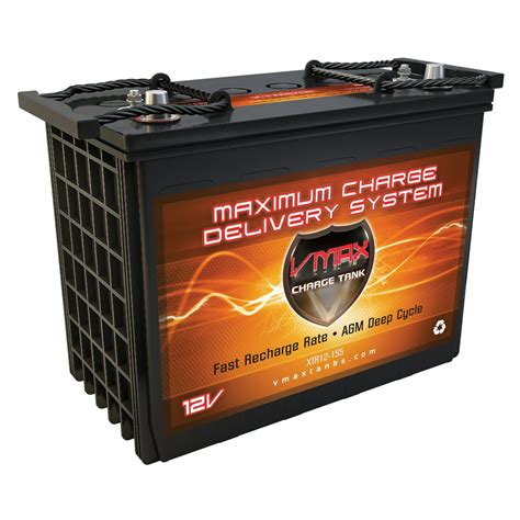 Xtr12 155 12v Vmax 155ah Agm Battery Replaces Duracell Golf Battery