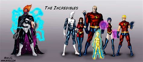 Art Of Michael Johnson Curry Mike J C The Incredibles
