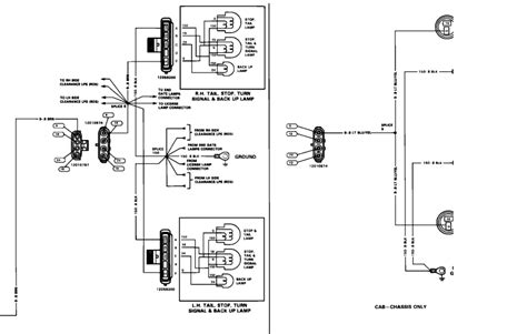 diagram  chevy  tail light wiring diagram mydiagramonline
