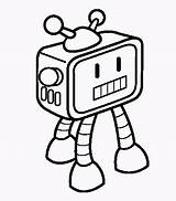 Robot Coloring Pages Kids Will sketch template