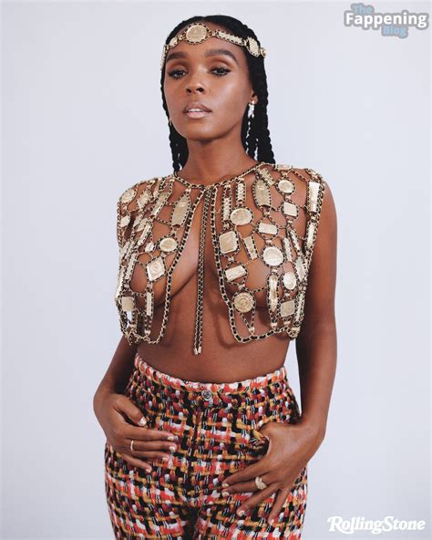 Janelle Monae Sexy And Topless – Rolling Stone Magazine 9 Photos