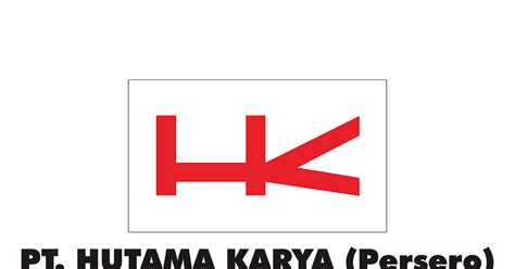 Logo Hutama Karya Vector Cdr And Png Hd Gudril Logo Tempat Nya