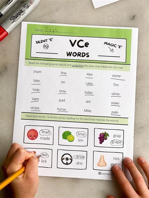 silent  worksheets  printables literacy learn