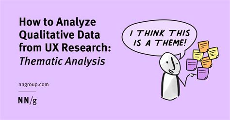 analyze qualitative data  ux research thematic analysis