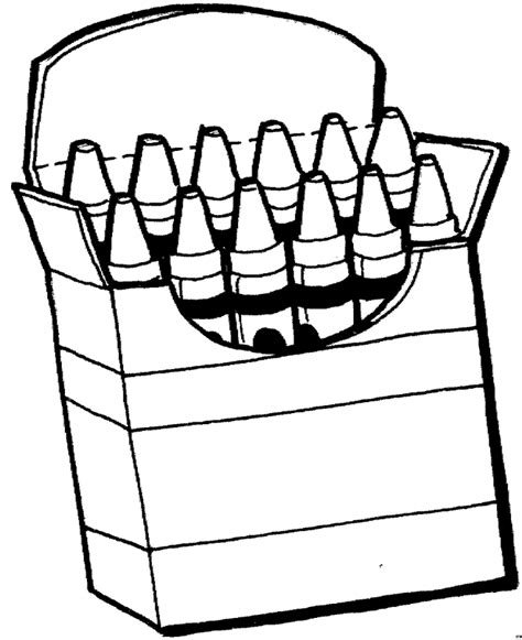 crayons coloring pages  crayola coloring pages clipart black