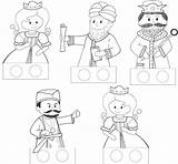 Purim Puppets sketch template