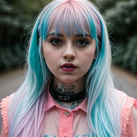 Pastel Goth Girl