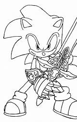 Sonic Coloring Pages Hedgehog Printable Print Kids sketch template