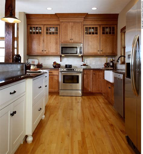 mixing kitchen cabinet finishes    kitchen remodel