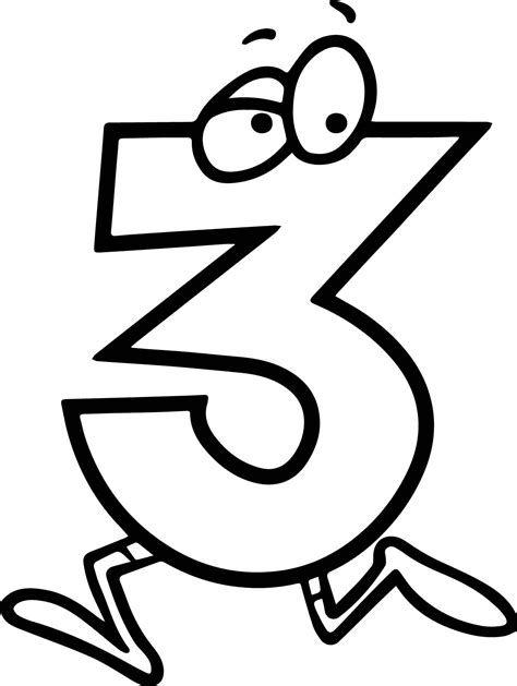 number  coloring page coloring home