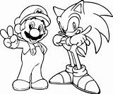 Sonic Bros Ausmalbilder Luigi Colorir Masi Zenon Granja sketch template