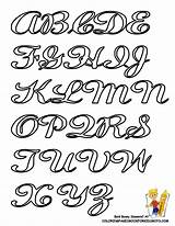 Cursive Letters Alphabet Print Fonts Drawing Coloring Fancy Pages Outs Stencils Cool Capital Letter Chart Bubble Graffiti Lettering Writing Printable sketch template