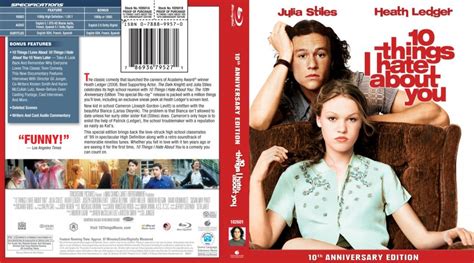 10 Things I Hate About You Movie Blu Ray Scanned Covers 10 Things I