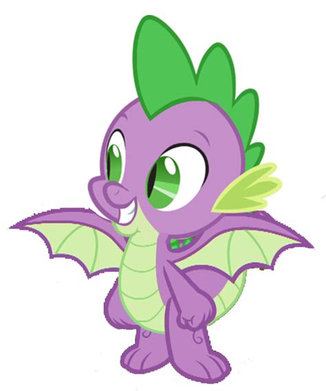 Spike The Dragon Now With Wings Vector By