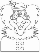 Coloring Pages Circus Clown Printable Clown2 Book Print Kids Coloringpagebook Clipart Karneval Choose Board Advertisement Comments sketch template