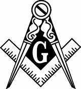 Masonic Freemason Logo Clipart Compass Square Symbol Symbols Silhouette Clip Star Choose Board Eastern Lodge sketch template