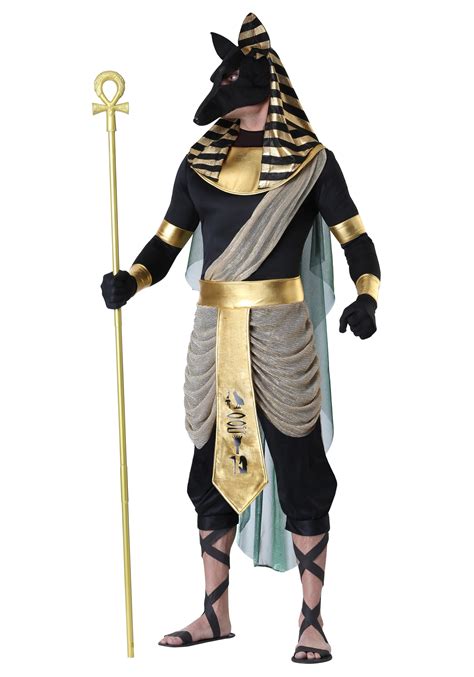 Adult Mens Anubis Plus Size Costume Ebay