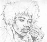 Hendrix Jimi Artwanted Katherine sketch template