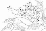 Mermaid Coloring Pages Little Ariel Disney Characters Kids Printable Drawing Baby Mermaids Intricate Barbie Book Getdrawings Bestcoloringpagesforkids Color Drawings Print sketch template