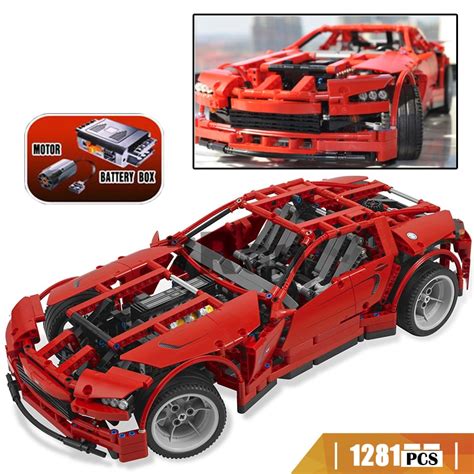 compatible  lego blocks technic  super car model building toys hobbies educational