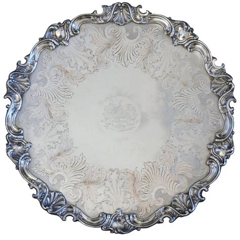 continental silver plated  tray  sale  stdibs