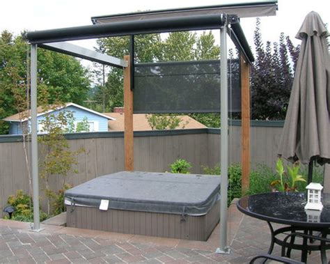 Hot Tub Cover And Privacy Screens