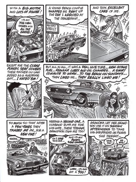 krass and bernie racing posters cartoons magazine futuristic retro