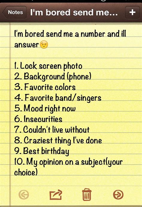 send   number im bored   feel insecure