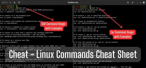 cheat the linux commands cheat sheet for beginners linux commands