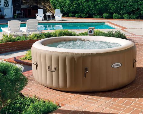 Intex 75 In X 28 In Round Inflatable Hot Tub Sears