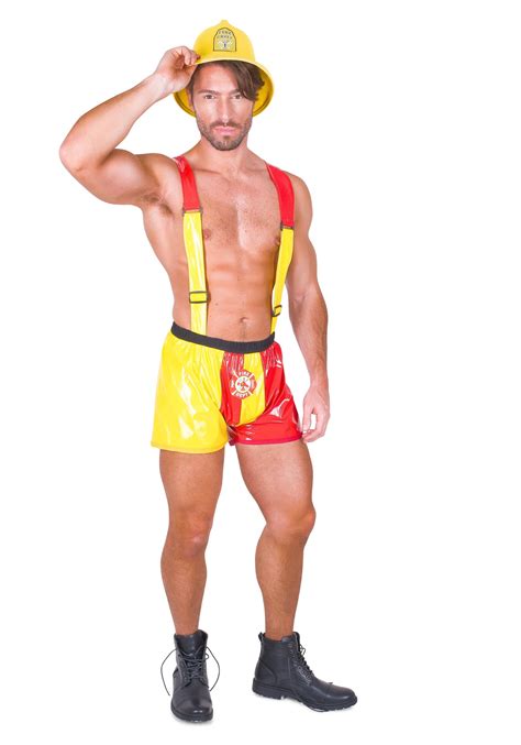 sexy firefighter costume for men