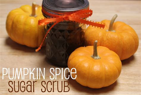 Homemade Pumpkin Spice Sugar Scrub