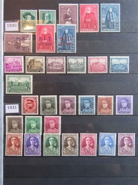 belgie  postzegels   obp  catawiki