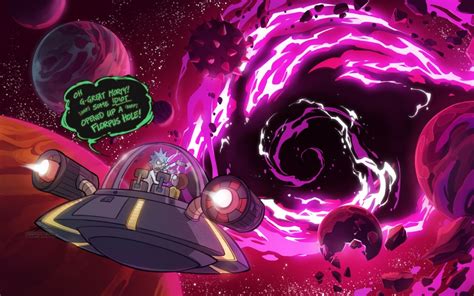1280x800 Rick And Morty Space Adventure 1280x800