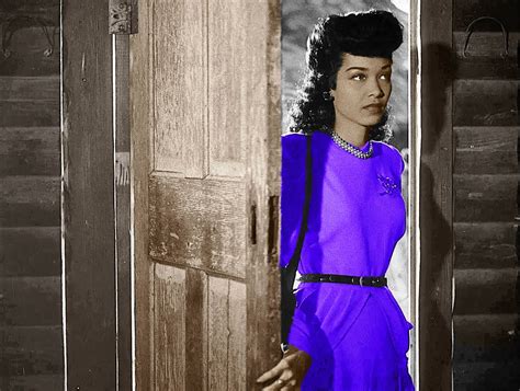 Black Beauty History Francine Everett Refused Offers From Hollywood