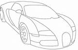 Coloring Pages Cars Bugatti Veyron Sport Visit Sports sketch template