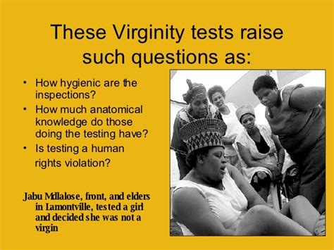 Virginity Test For Girls