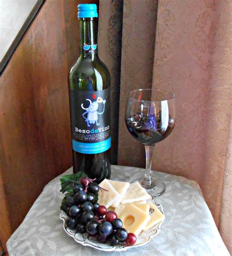 Fake Wine Set Beso De Vino Bottle Glass Cheese And By Fakefooddecor