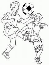 Voetbal Animaatjes sketch template