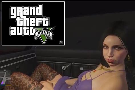 Grand Theft Auto V Shocking Video Of Prostitute Sex With